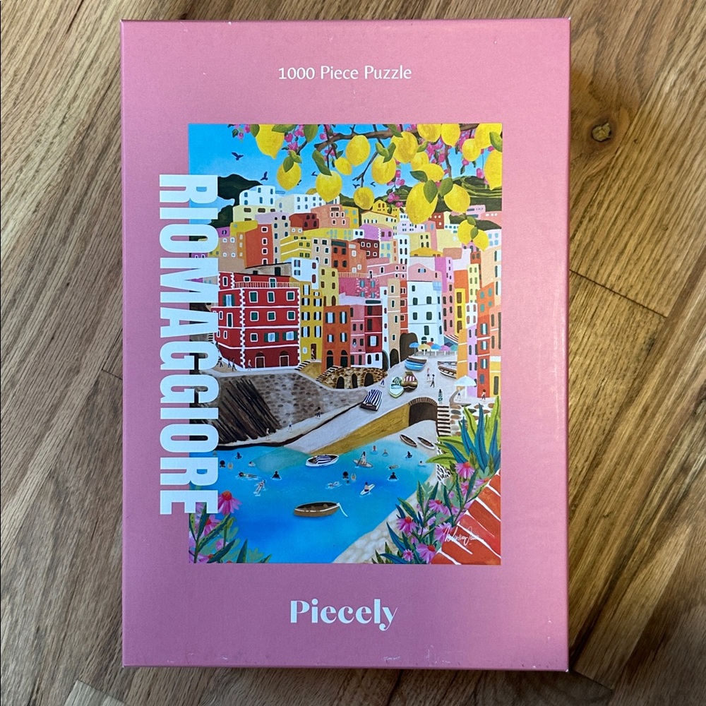 Piecely- Riomaggiore 1000 piece Puzzle